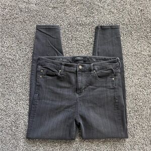 Liverpool High-Rise Skinny Jeans - Charcoal